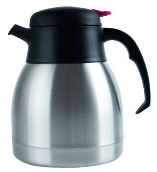 Termoskanna stålinsats och tryckknapp 1,2L