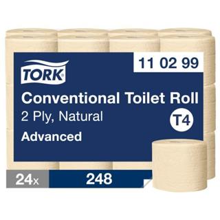 Toalettpapper 2-lager T4 Tork Natur advanced