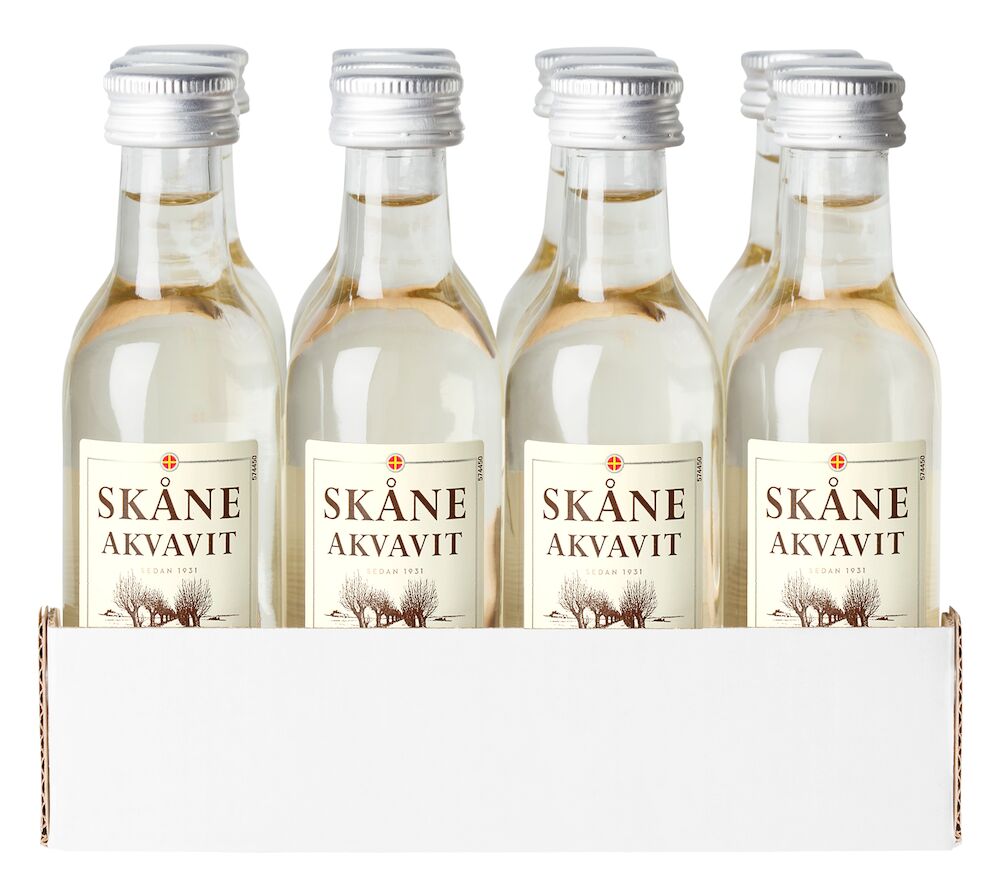 Skåne Aquavit 12x5 cl Småflaskor