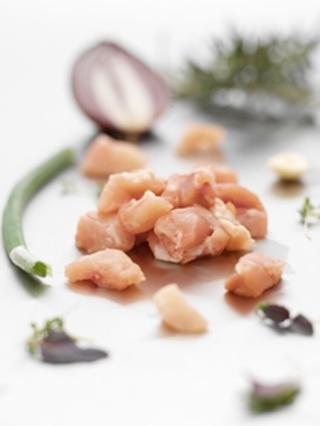 Kycklingkött Tärnad