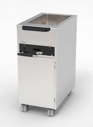 Värmevagn 7216-1 med Värmeskåp och Bassäng för
GN 1/1