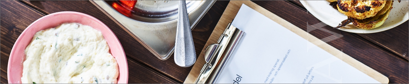 En matsedel som gör avtryck